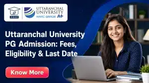 Uttaranchal University PG Admission
