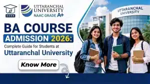 BA Course Admission 2026
